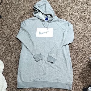 Oversized Nike hoodie sweatshirt Nike sweater dress Nike dress Nike sweatshirt